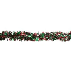 Northlight Boa Wide Cut Tinsel Commercial Christmas Garland - 12' X 4" - Red And Green - Unlit -Northlight Shop 500810219119264