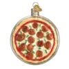 Old World Christmas 3.5 Inch Pizza Pie Christmas Tree Ornament , Deep Dish Pepperoni Multicolored 2 Old World Christmas 3.5 Inch Pizza Pie Christmas Tree Ornament , Deep Dish Pepperoni Multicolored -Northlight Shop 502056343481776