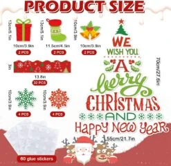 105Pcs Christmas Bulletin Board Decoration Kit 18 105Pcs Christmas Bulletin Board Decoration Kit -Northlight Shop 506764428641712 2