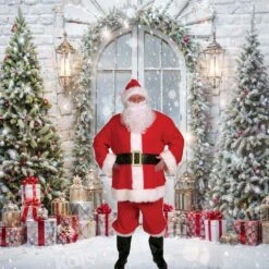 Economy Santa Suit Plus Size, Red Velour Jacket Pants Hat Belt And Boot Tops 34 Economy Santa Suit Plus Size, Red Velour Jacket Pants Hat Belt And Boot Tops -Northlight Shop 510668187081648 2