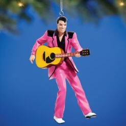 Collections Etc Detailed Pink Suit Elvis Christmas Ornament -Northlight Shop 512922577497008 1