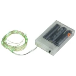 Northlight Micro Fairy Christmas Lights - 16ft - Green LED - 16' Copper Wire - 50ct 16 Northlight Micro Fairy Christmas Lights - 16ft - Green LED - 16' Copper Wire - 50ct -Northlight Shop 524274783831264