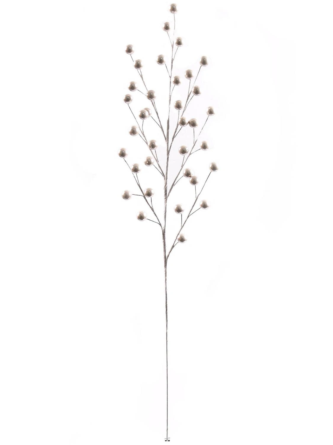 Metallic Pearl Berry Spray 19" With 35 Luscious Berries - 48-Pack For Elegant Christmas Floral Arrangements, Weddings, And Holiday Decor - 2024 Christmas Collection, Floral Home By Artificial Flowers 5 Metallic Pearl Berry Spray 19" With 35 Luscious Berries - 48-Pack For Elegant Christmas Floral Arrangements, Weddings, And Holiday Decor - 2024 Christmas Collection, Floral Home By Artificial Flowers - Image 3