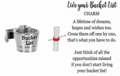 Live Your Bucket List Charm 32 Live Your Bucket List Charm -Northlight Shop 546335482995056 2