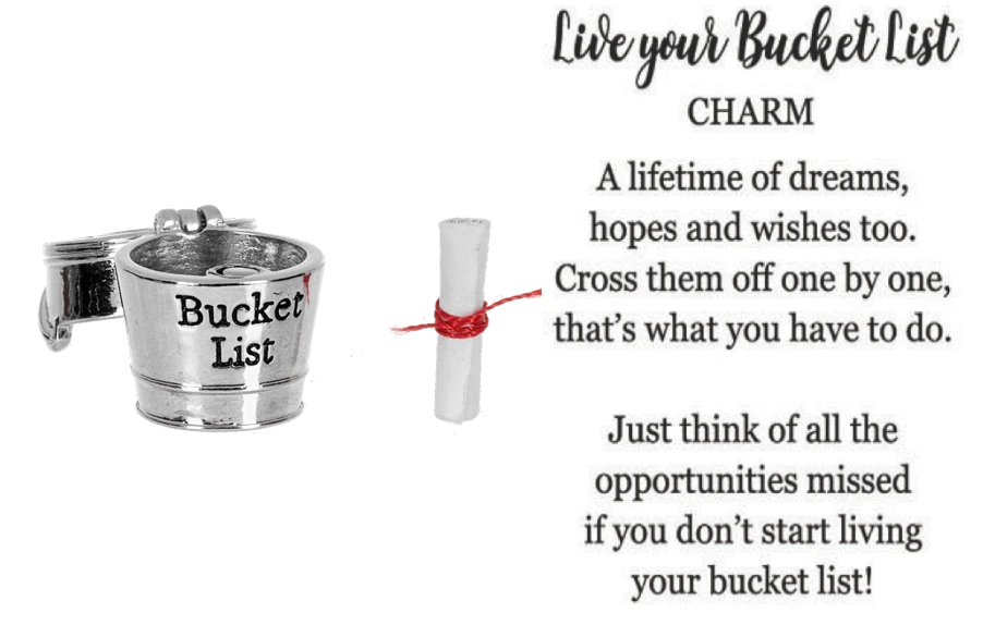 Live Your Bucket List Charm 15 Live Your Bucket List Charm - Image 13