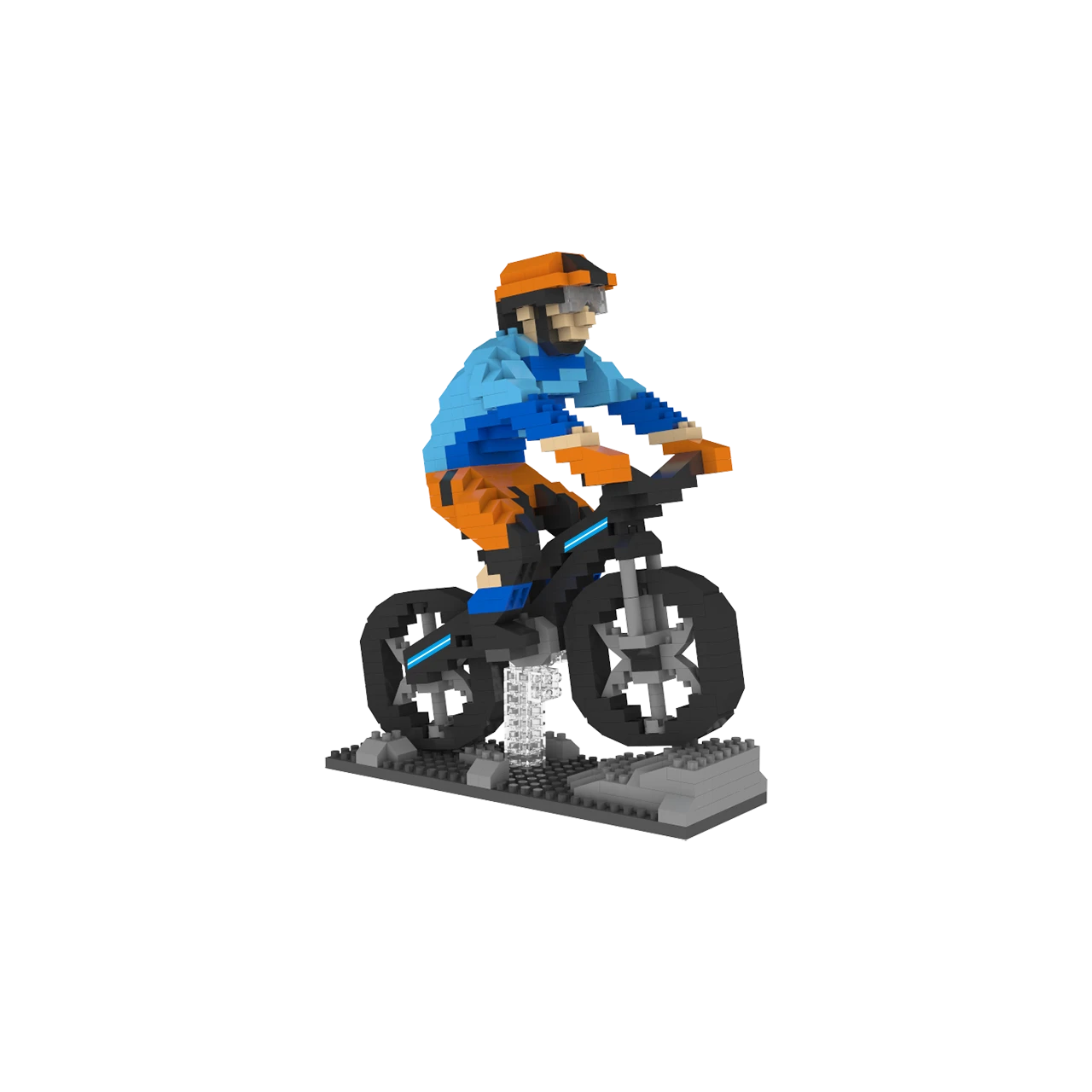 Mini Building Blocks - Mountain Biker 8 Mini Building Blocks - Mountain Biker - Image 6