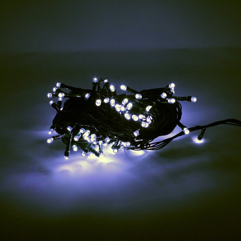 Perfect Holiday 100 LED Green Wire String Light With Waterproof Connector White 3 Perfect Holiday 100 LED Green Wire String Light With Waterproof Connector White
