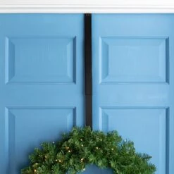 Northlight Adjustable Over The Door Metal Christmas Wreath Hanger - 15" To 25" Black 13 Northlight Adjustable Over The Door Metal Christmas Wreath Hanger - 15" To 25" Black -Northlight Shop 558063261703888