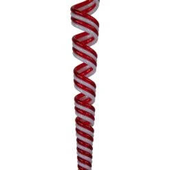 Northlight Pack Of 4 Red And White Candy Curls Christmas Ornaments 7" 16 Northlight Pack Of 4 Red And White Candy Curls Christmas Ornaments 7" -Northlight Shop 5764669279075272416