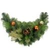 Northlight 24" Pre-Decorated Green Traditional Pine Artificial Christmas Swag - Unlit -Northlight Shop 5764970977202397856