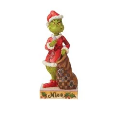Department 56 Dept 56 Two Sided Naughty And Nice Grinch Christmas Figure Red -Northlight Shop 5764987814637593248 1