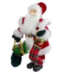 Northlight 18" Standing Santa With Presents Christmas Figure Red 12 Northlight 18" Standing Santa With Presents Christmas Figure Red -Northlight Shop 5765080066677621984
