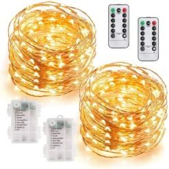 Battery Operated String Lights Waterproof Rope Lights