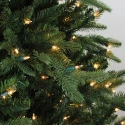 Northlight Real Touch™ Pre-Lit Artificial Aurora Spruce Full Christmas Tree - 9' -Clear Lights Green 12 Northlight Real Touch™ Pre-Lit Artificial Aurora Spruce Full Christmas Tree - 9' -Clear Lights Green -Northlight Shop 6917557705373913760