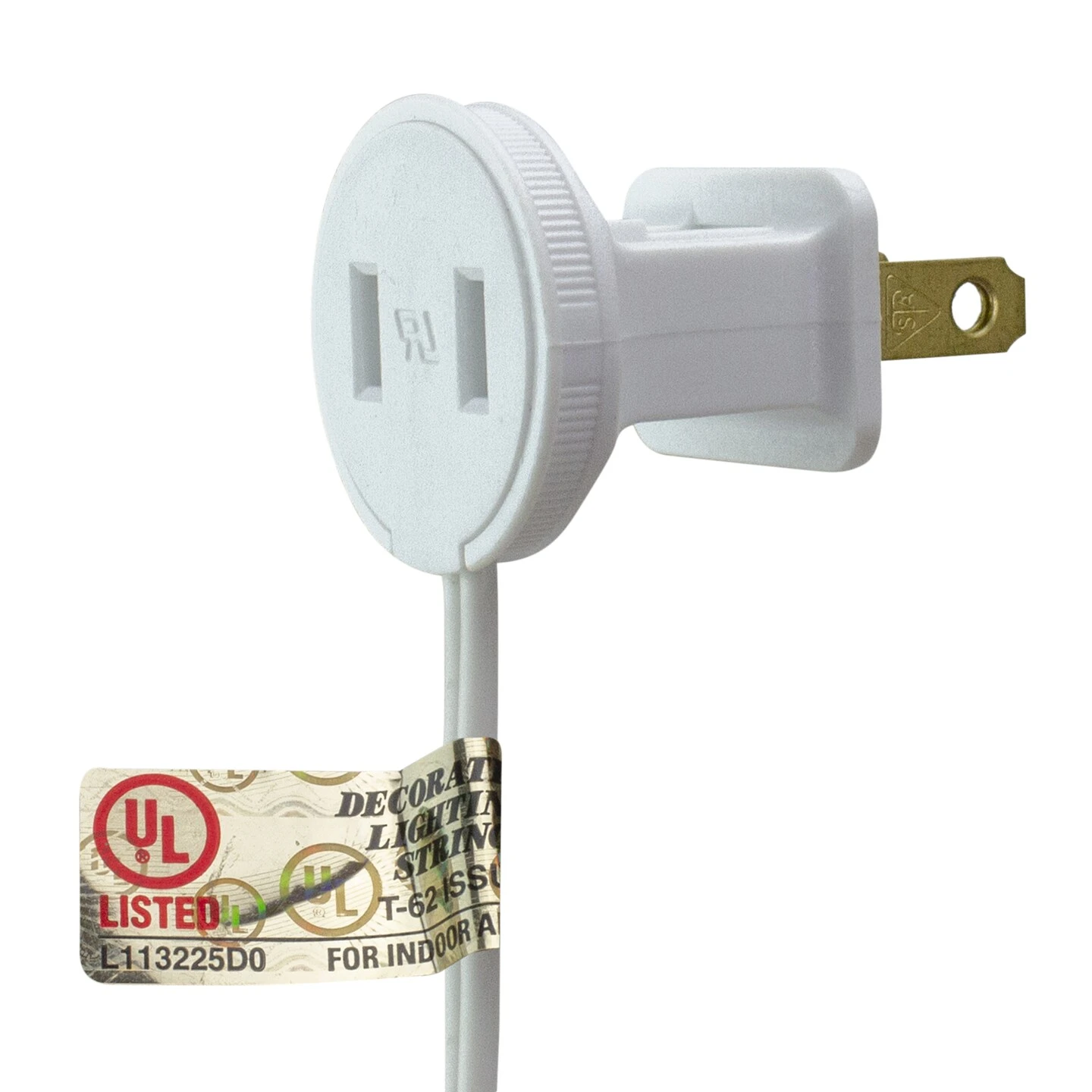 Barcana Macrame-Style Lighted Sphere Hanging Christmas Decoration - 14.25" - Cream - Warm White - White Wire Ivory 5 Barcana Macrame-Style Lighted Sphere Hanging Christmas Decoration - 14.25" - Cream - Warm White - White Wire Ivory - Image 3