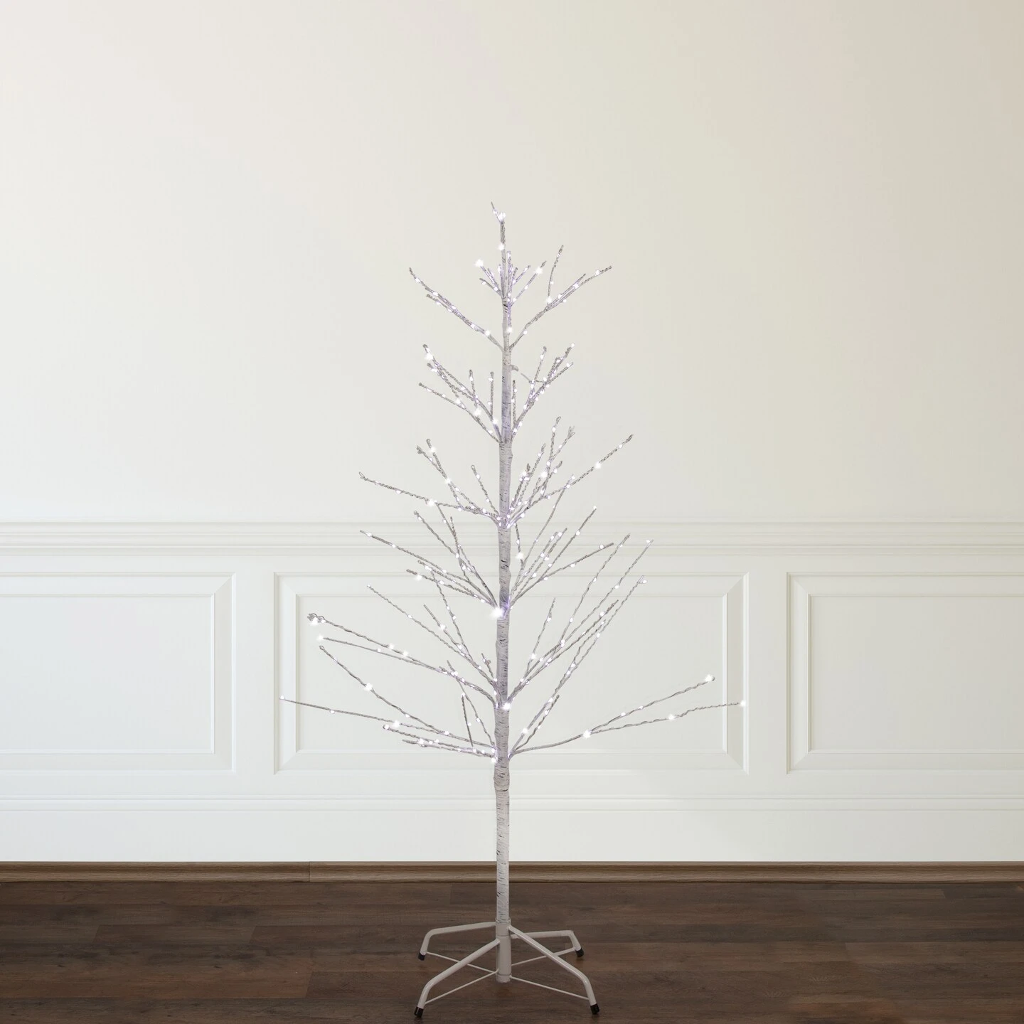 Northlight 4' LED Lighted White Birch Christmas Twig Tree - Pure White Lights 5 Northlight 4' LED Lighted White Birch Christmas Twig Tree - Pure White Lights - Image 3