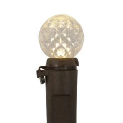 Northlight LED G12 Berry Christmas Lights - Warm White - 16' Brown Wire - 50ct 13 Northlight LED G12 Berry Christmas Lights - Warm White - 16' Brown Wire - 50ct -Northlight Shop 6917821376673954832