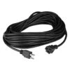Northlight Three-Prong Outdoor Extension Power Cord With End Connector - 100' - Black 1 Northlight Three-Prong Outdoor Extension Power Cord With End Connector - 100' - Black -Northlight Shop 6917892481234100896
