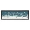 Northlight 23.5" Framed Silent Night Christmas Wall Sign Blue -Northlight Shop 6917892481236198048