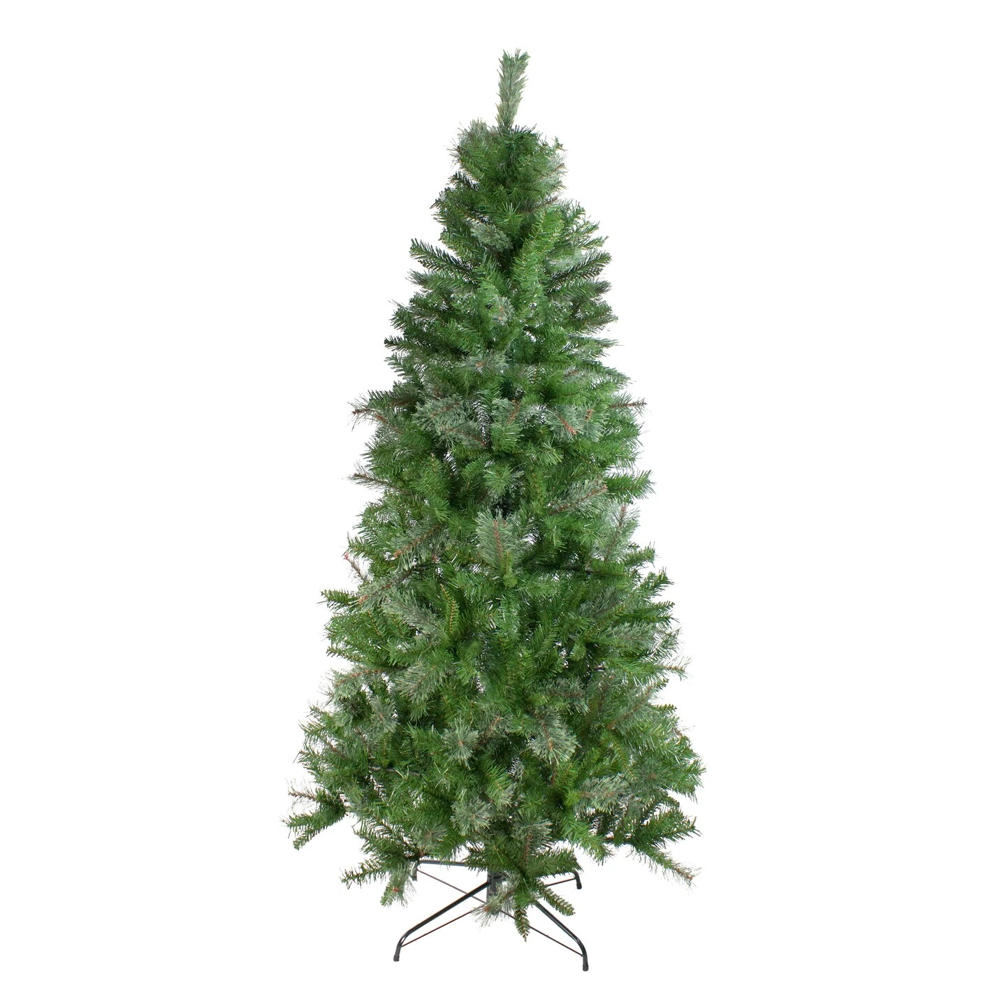 Northlight Medium Mixed Cashmere Pine Artificial Christmas Tree - 7.5' - Unlit Green 4 Northlight Medium Mixed Cashmere Pine Artificial Christmas Tree - 7.5' - Unlit Green - Image 2