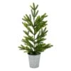 Northlight 2' Potted Pine Medium Artificial Christmas Tree – Unlit Green 2 Northlight 2' Potted Pine Medium Artificial Christmas Tree – Unlit Green -Northlight Shop 6918029835873673888