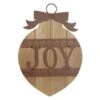 Northlight Rustic JOY Christmas Ornament Wall Sign - 17.25" Beige 1 Northlight Rustic JOY Christmas Ornament Wall Sign - 17.25" Beige -Northlight Shop 6918029836989358752