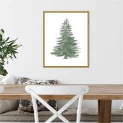 Floursack Holiday Tree By Danhui Nai Canvas Wall Art Print Framed Gold 16 Floursack Holiday Tree By Danhui Nai Canvas Wall Art Print Framed Gold -Northlight Shop 72059793663026513