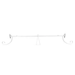 Garland Hanger - Slim Single Door White -Northlight Shop 76134473365584