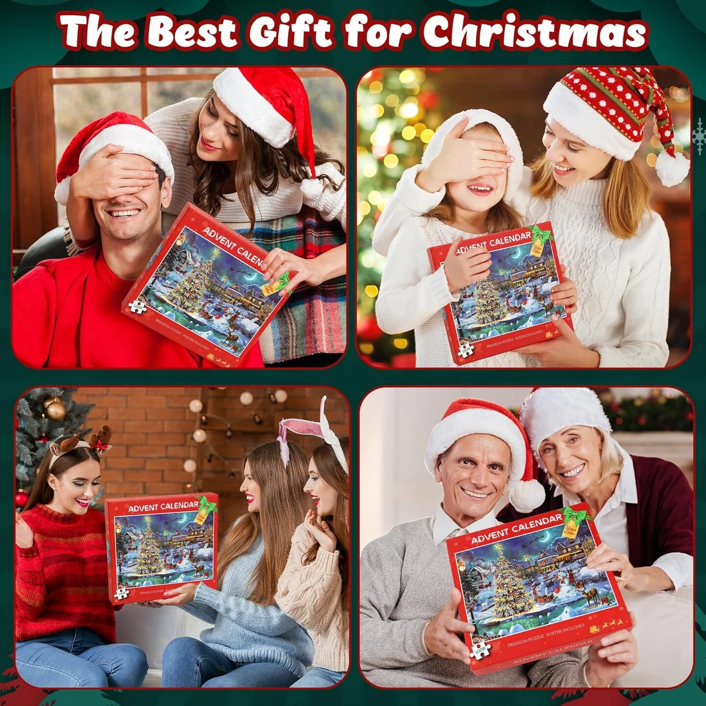 Advent Calendar Christmas 1008 Pieces Jigsaw Puzzle 10 Advent Calendar Christmas 1008 Pieces Jigsaw Puzzle - Image 8