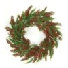 Merry Red Berries & Cedar Wreath 24" 1 Merry Red Berries & Cedar Wreath 24" -Northlight Shop 79857785058000