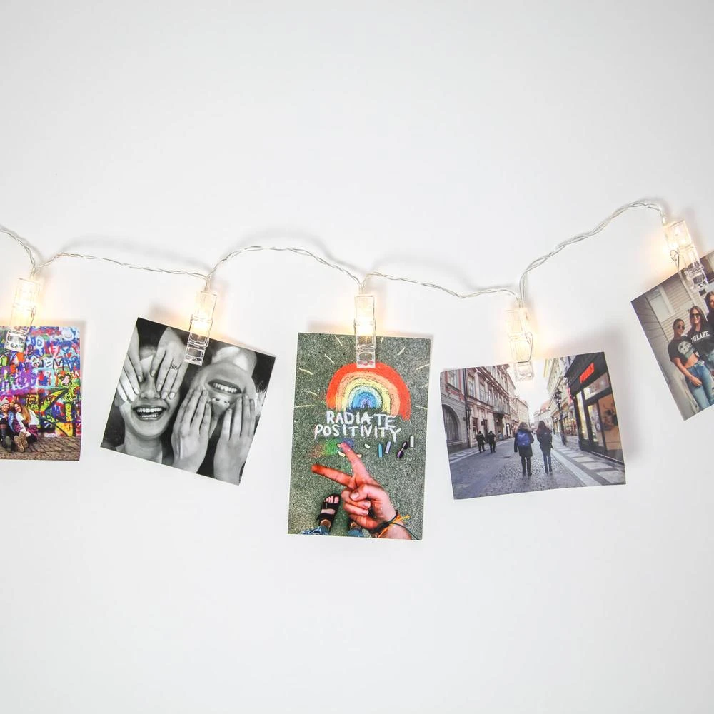 Perfect Holiday 20 LED 2M Clip String Light - Warm White 8 Perfect Holiday 20 LED 2M Clip String Light - Warm White - Image 6
