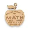 Ornament - Trust Me I'm A Math Teacher We Solve Problems - Raw Wood 3x3in 1 Ornament - Trust Me I'm A Math Teacher We Solve Problems - Raw Wood 3x3in -Northlight Shop 90920482316496