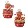 5.5" Resin Gingerbread Candy Cupcake Ornaments – Set Of 2 Assorted Christmas Decor 1 5.5" Resin Gingerbread Candy Cupcake Ornaments – Set Of 2 Assorted Christmas Decor -Northlight Shop 97433420296352