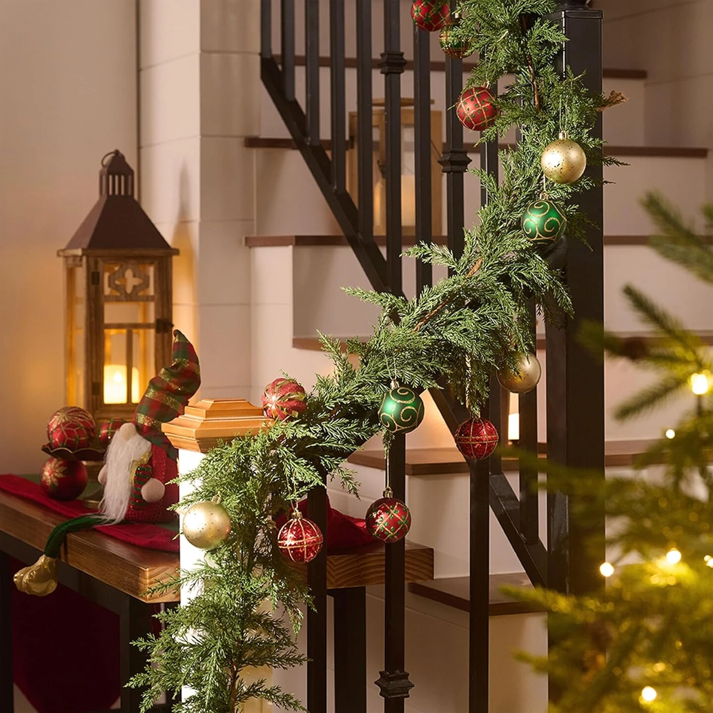 9FT Lighted Artificial Christmas Garland 11 9FT Lighted Artificial Christmas Garland - Image 9