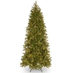 7ft. Pre-Lit Feel Real® Downswept Douglas® Fir Artificial Christmas Tree, 300 Dual Color® LED Lights 10 7ft. Pre-Lit Feel Real® Downswept Douglas® Fir Artificial Christmas Tree, 300 Dual Color® LED Lights -Northlight Shop D205116S 1 1