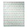 Simple Christmas Trees Throw Blanket -Northlight Shop D210799S 1