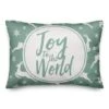 Designs Direct Joy To The World Reindeer 14x20 Throw Pillow 2 Designs Direct Joy To The World Reindeer 14x20 Throw Pillow -Northlight Shop D210875S 1