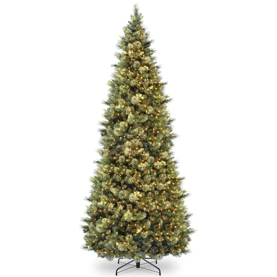 10ft. Pre-Lit Carolina Pine Artificial Christmas Tree, Clear Lights 4 10ft. Pre-Lit Carolina Pine Artificial Christmas Tree, Clear Lights - Image 2