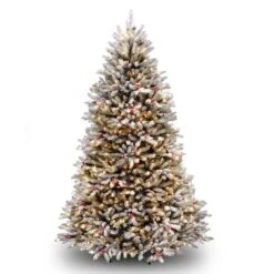 7ft. Pre-Lit Dunhill® Fir Artificial Christmas Tree, Clear Lights