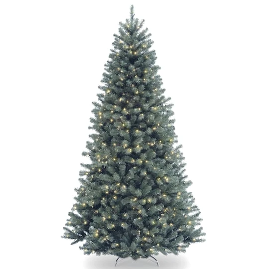 7ft. Pre-Lit North Valley® Blue Spruce Artificial Christmas Tree, Clear Lights 4 7ft. Pre-Lit North Valley® Blue Spruce Artificial Christmas Tree, Clear Lights - Image 2