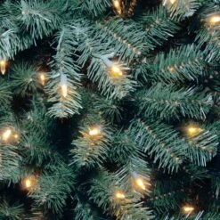 7ft. Pre-Lit North Valley® Blue Spruce Artificial Christmas Tree, Clear Lights 10 7ft. Pre-Lit North Valley® Blue Spruce Artificial Christmas Tree, Clear Lights -Northlight Shop D228402S 13