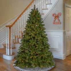 7.5ft. Pre-Lit Downswept Douglas® Fir Artificial Christmas Tree, Dual Color® LED Cosmic Lights® 8 7.5ft. Pre-Lit Downswept Douglas® Fir Artificial Christmas Tree, Dual Color® LED Cosmic Lights® -Northlight Shop D228439S 12