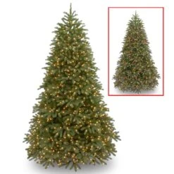 6.5ft. Pre-Lit Jersey Fraser Fir Artificial Christmas Tree, Dual Color® LED Lights 11 6.5ft. Pre-Lit Jersey Fraser Fir Artificial Christmas Tree, Dual Color® LED Lights -Northlight Shop D228479S 1 1