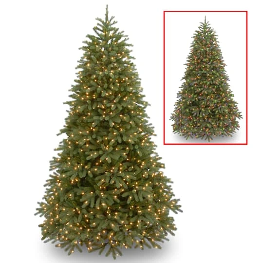 6.5ft. Pre-Lit Jersey Fraser Fir Artificial Christmas Tree, Dual Color® LED Lights 4 6.5ft. Pre-Lit Jersey Fraser Fir Artificial Christmas Tree, Dual Color® LED Lights - Image 2