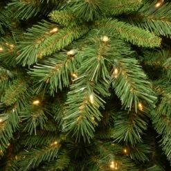 9ft. Pre-Lit Tiffany Fir Slim Tree, Clear Lights 13 9ft. Pre-Lit Tiffany Fir Slim Tree, Clear Lights -Northlight Shop D228561S 13