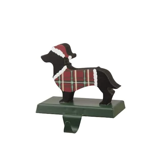 Glitzhome® 6" Dachshund Stocking Holder 3 Glitzhome® 6" Dachshund Stocking Holder