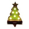 Glitzhome® 7.5" Marquee LED Tree Stocking Holder 2 Glitzhome® 7.5" Marquee LED Tree Stocking Holder -Northlight Shop D231685S 1
