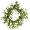 24" Spruce Pine & Pinecone Wreath 1 24" Spruce Pine & Pinecone Wreath -Northlight Shop D233995S 1