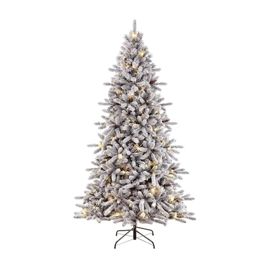 7.5ft. Pre-Lit Bennington Fir Artificial Christmas Tree, Clear Lights 3 7.5ft. Pre-Lit Bennington Fir Artificial Christmas Tree, Clear Lights