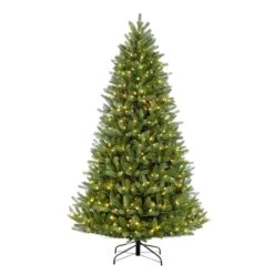 6.5ft. Pre-Lit Glacier Fir Artificial Christmas Tree, Clear Lights 14 6.5ft. Pre-Lit Glacier Fir Artificial Christmas Tree, Clear Lights -Northlight Shop D248280S 5
